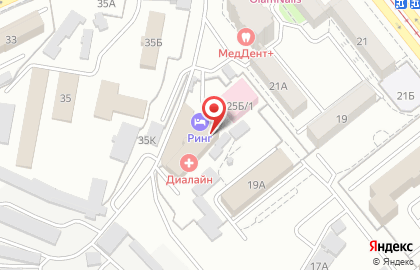 Гостинично-ресторанный комплекс HOTEL Ring на Краснознаменской улице на карте