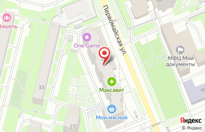 Страховая компания СберСтрахование на Первомайской улице на карте