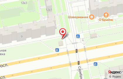 Магазин овощей и фруктов на Богатырском проспекте на карте