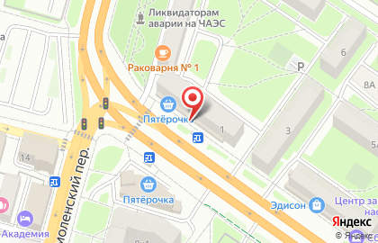 Киоск по продаже печатной продукции Тверьсоюзпечать+О в Твери на карте