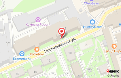 Бистро на Промышленной, 5 на карте