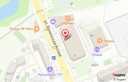 Магазин фруктов и овощей в Москве на карте