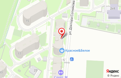 Мини-маркет Идеал на улице Доктора Сотникова на карте