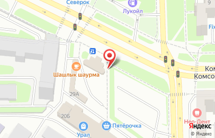 Магазин фейерверков Большой Праздник в Курчатовском районе на карте