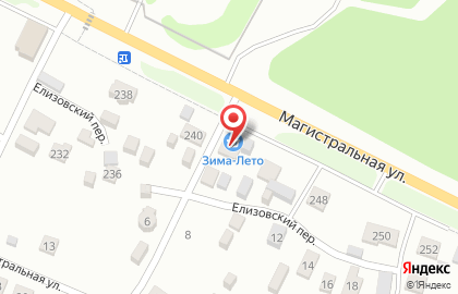 Магазин алкогольной продукции Зима-Лето на карте