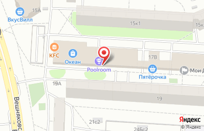Магазин суши Суши wok на Вешняковской улице на карте