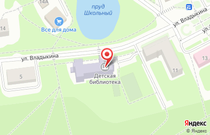 Дом детского творчества в Москве на карте