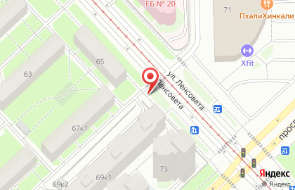 Магазин фруктов и овощей в Московском районе на карте