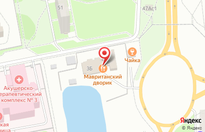 Мавританский дворик на карте