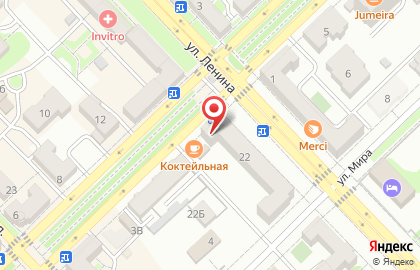 Цветочный магазин Камелия на улице Ленина на карте