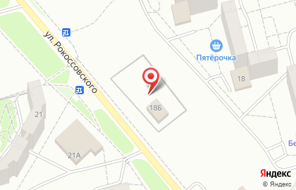 Прокуратура Новоильинского района на улице Рокоссовского на карте