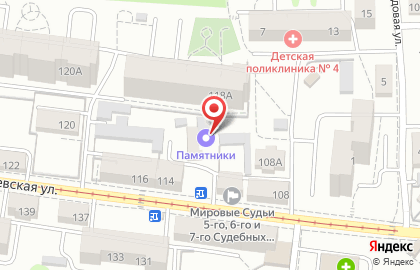 Мастерская по изготовлению памятников в Московском районе на карте