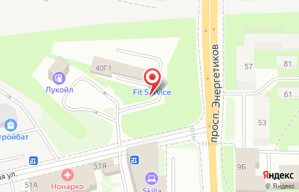 Автосервис FIT SERVICE на Магнитогорской улице в Санкт-Петербурге на карте