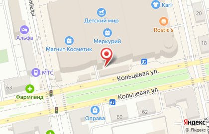 Магазин Сладкоежка на Кольцевой улице на карте