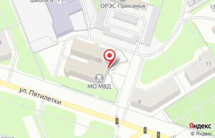 Отдел МВД России по Березниковскому городскому округу на карте