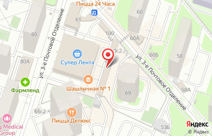 Магазин Снежана в Москве на карте