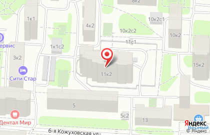 Центр образования Владимира на карте
