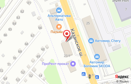 Торгово-монтажная компания КМ-Технология на ​Казанском шоссе на карте