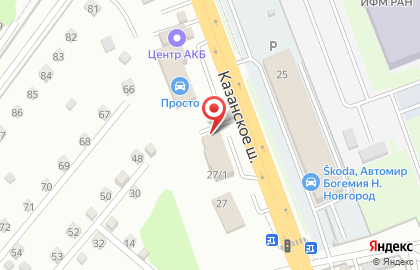 Автострахование-НН в Нижегородском районе на карте