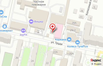 Магазин овощей и фруктов Ежевика на карте