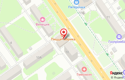 Компания по производству и монтажу натяжных потолков Декор в Автозаводском районе на карте