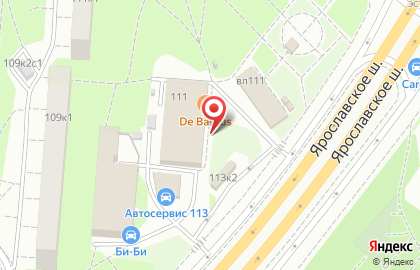 АЗС СТС на Ярославском шоссе на карте