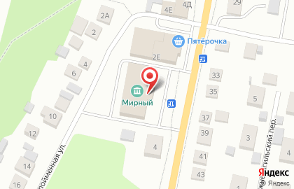 Дом культуры Мирный на карте