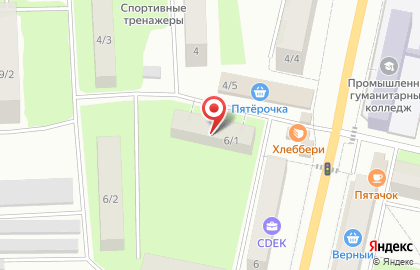 Аптека Медилон-Фармимэкс на улице Терешковой на карте