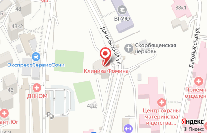 Клиника Фомина на карте