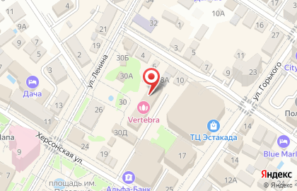 Массажный салон Vertebra на карте