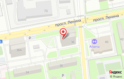 Минимаркет №1 на проспекте Ленина на карте