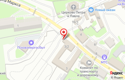 Бистро Блинофф на карте