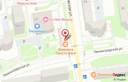 Бистро в Санкт-Петербурге на карте