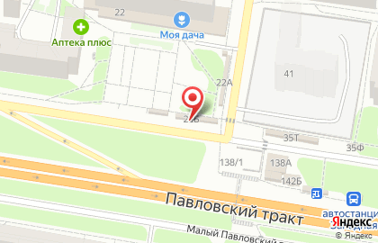 Киоск по продаже колбасных изделий и сыров в Индустриальном районе на карте