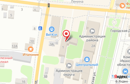 Межрайонная инспекция Федеральной налоговой службы №2 по Ивановской области на карте