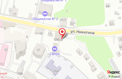 Строительная компания РемСтройКом на улице Никитина на карте