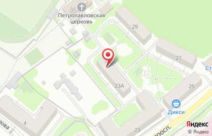 Ателье, ИП Спиридонова М.В. на карте