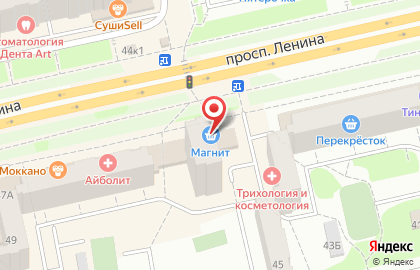 Швейное ателье на проспекте Ленина, 47 на карте