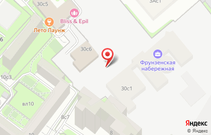 Дизайн-центр Ампир-Декор на Фрунзенской набережной, 30 стр 1 на карте