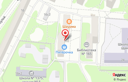 Кондитерский магазин в Москве на карте