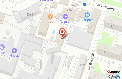 Химчистка-прачечная самообслуживания Матур в Ленинском районе на карте