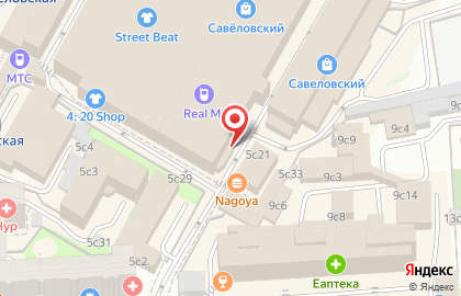 Бистро Street Food на улице Сущёвский Вал на карте