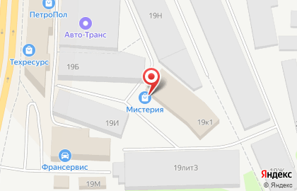 ООО Мистерия-Санкт-Петербург на карте