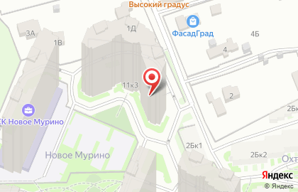 Новое Мурино, ЗАО ЦДС на Садовой улице на карте