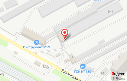 Складской комплекс Интер-Актив на карте