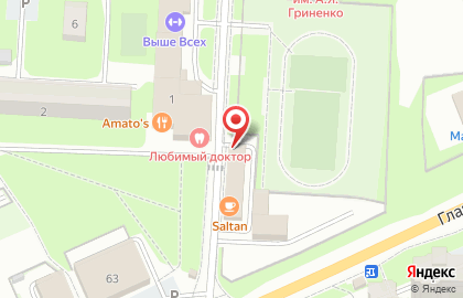Продовольственный магазин в Санкт-Петербурге на карте
