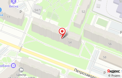 Компания Окна 21 ВЕКА на Петрозаводской улице на карте