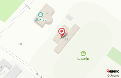 Стадион Шахтёр в Кемерово на карте