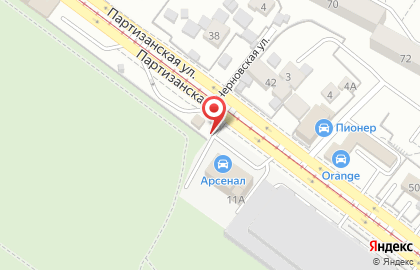 Башнефть на Партизанской улице на карте