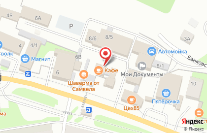 Киоск фастфудной продукции, Ленинградская область на карте